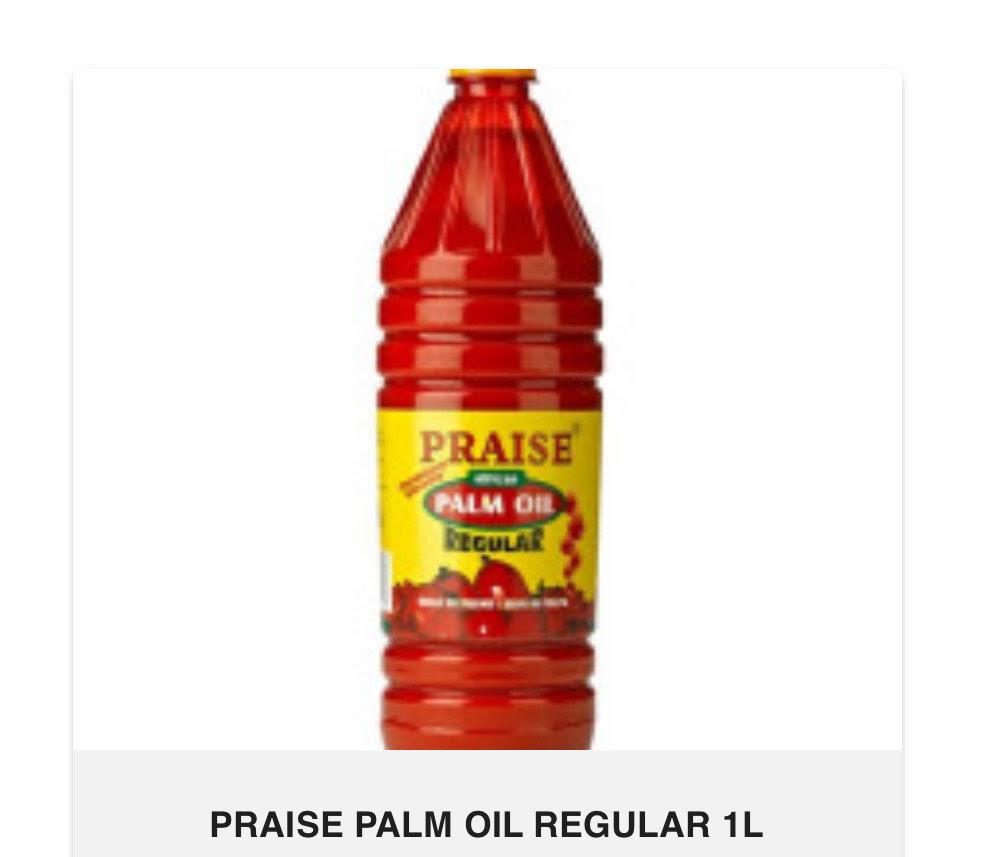 PRAISE PALM OIL REGULAR 1L.