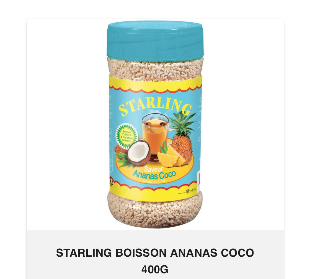 STARLING BOISSON ANANAS COCO 400G