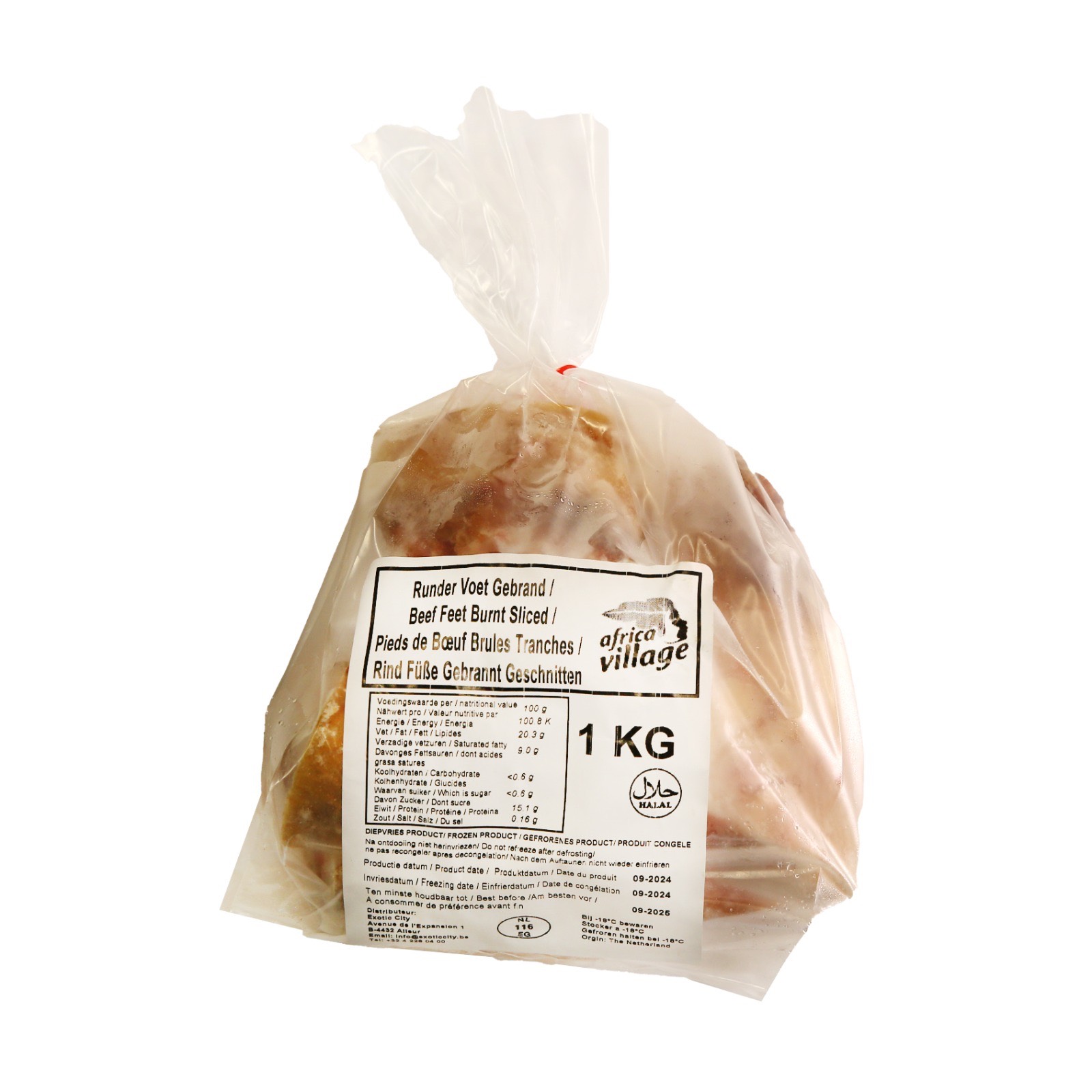 COW FEET/PIEDS DE BOEUF(Cow leg) 1KG