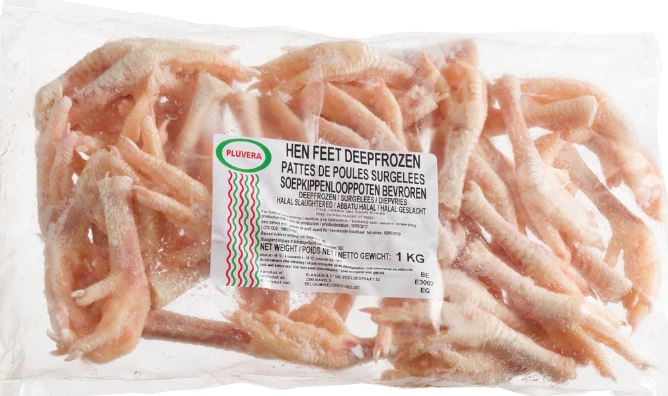 POULET PIEDS(HEN FEET) 1kg